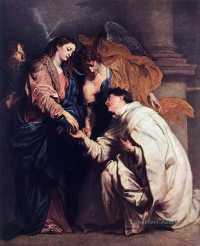 Beato Joseph Hermann, pintor barroco de la corte Anthony van Dyck Pinturas al óleo
